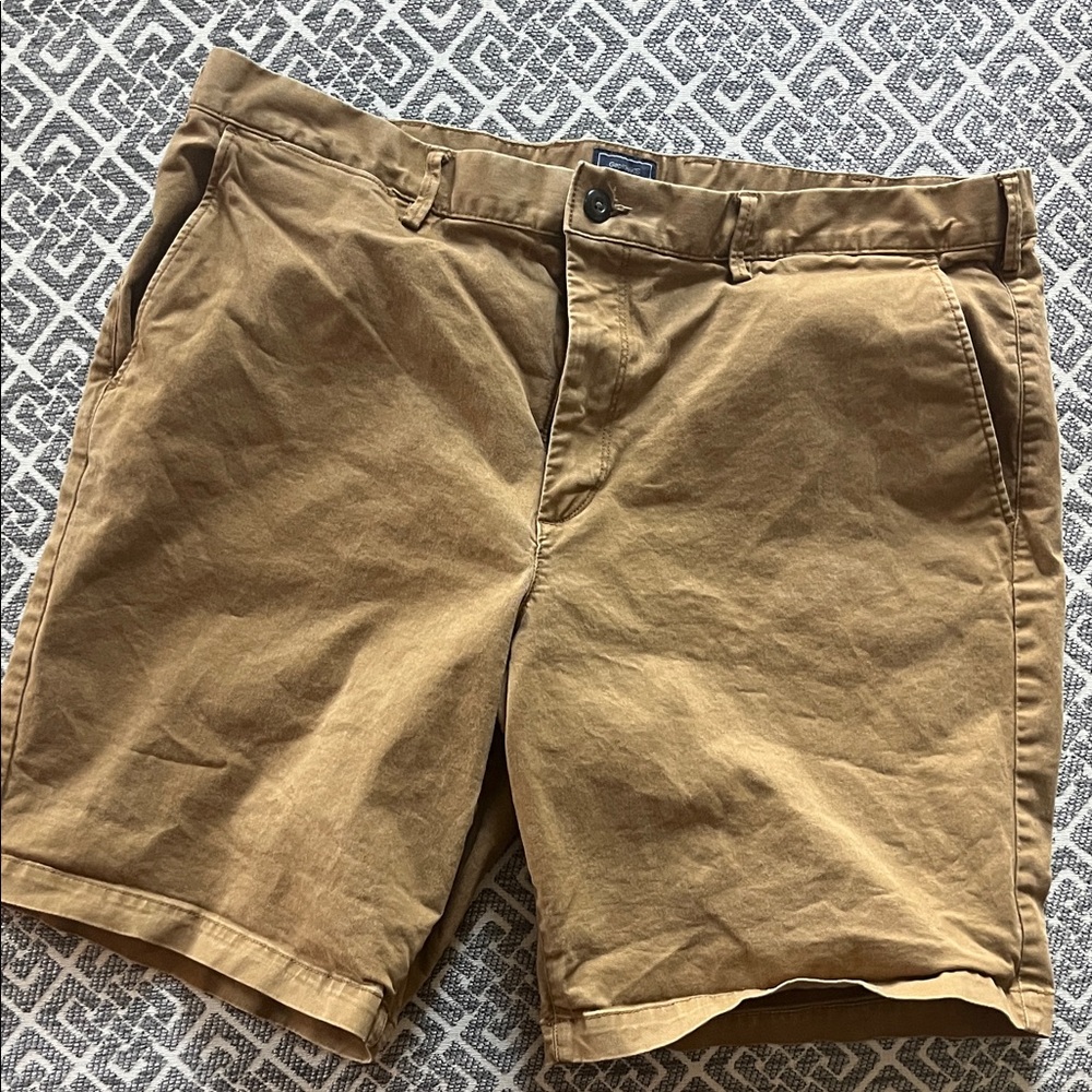 GAP Men's Tan Flat Front Shorts